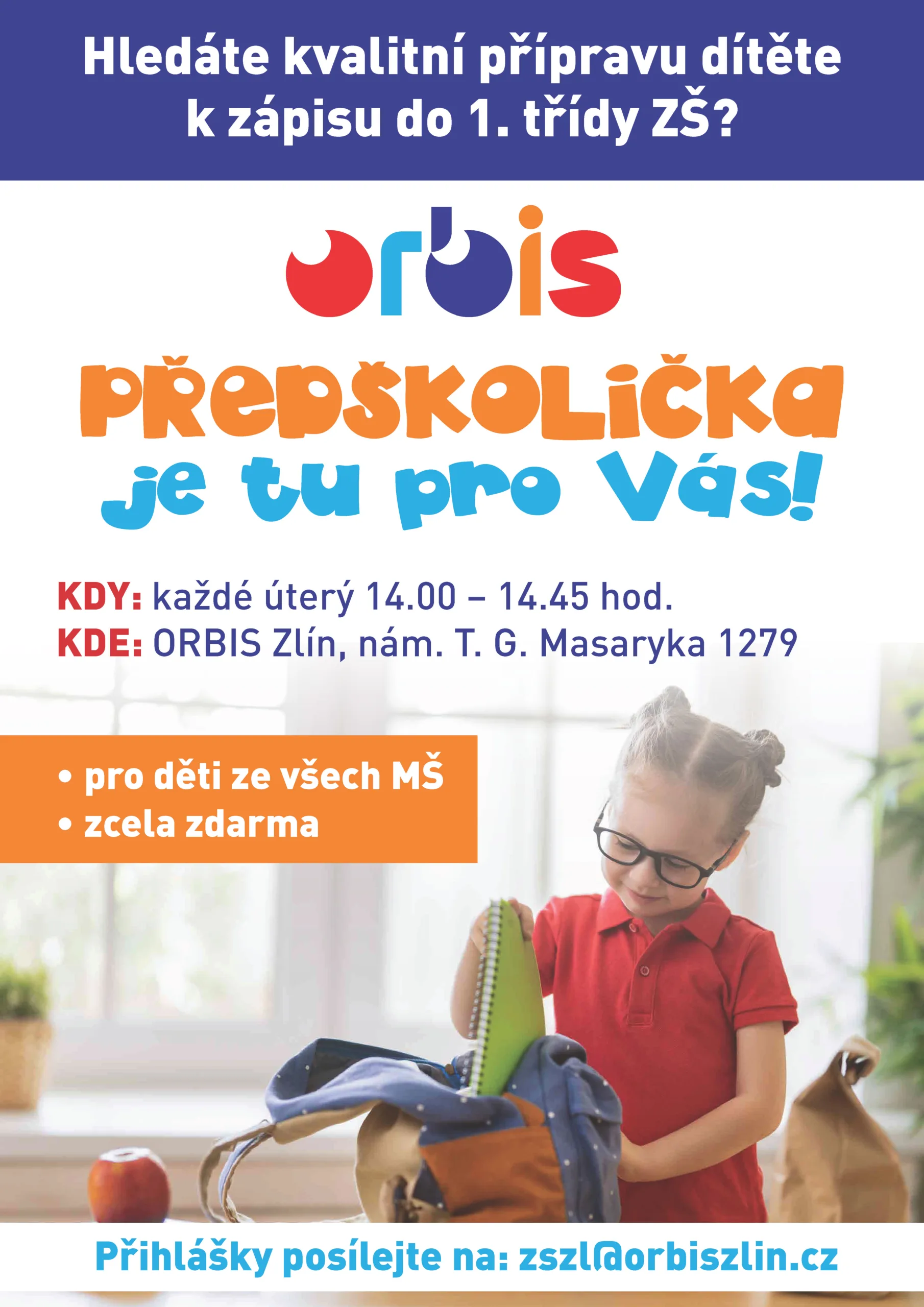 PŘEDŠKOLIČKA PRO DĚTI ZE VŠECH MATEŘSKÝCH ŠKOL 1 predskolicka letak a4 scaled