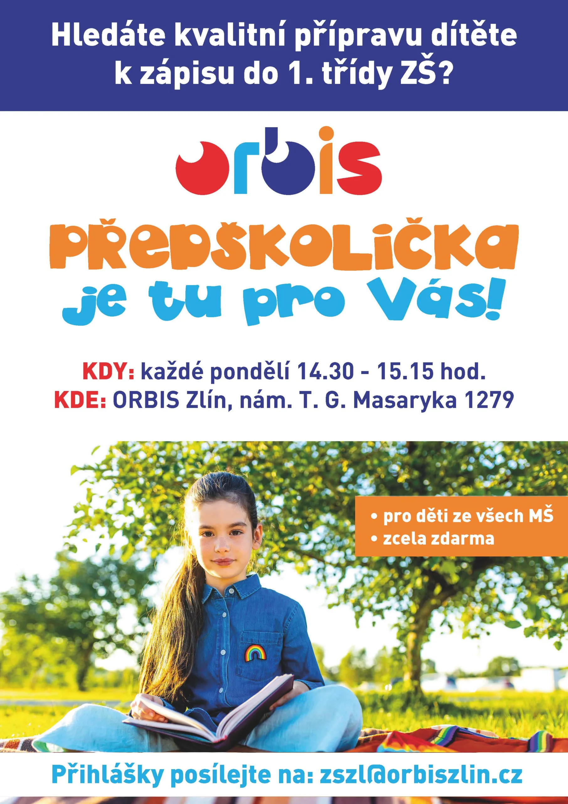 PŘEDŠKOLIČKA PRO DĚTI ZE VŠECH MATEŘSKÝCH ŠKOL ZDARMA! 3 predskolicka letak a4 2022 scaled