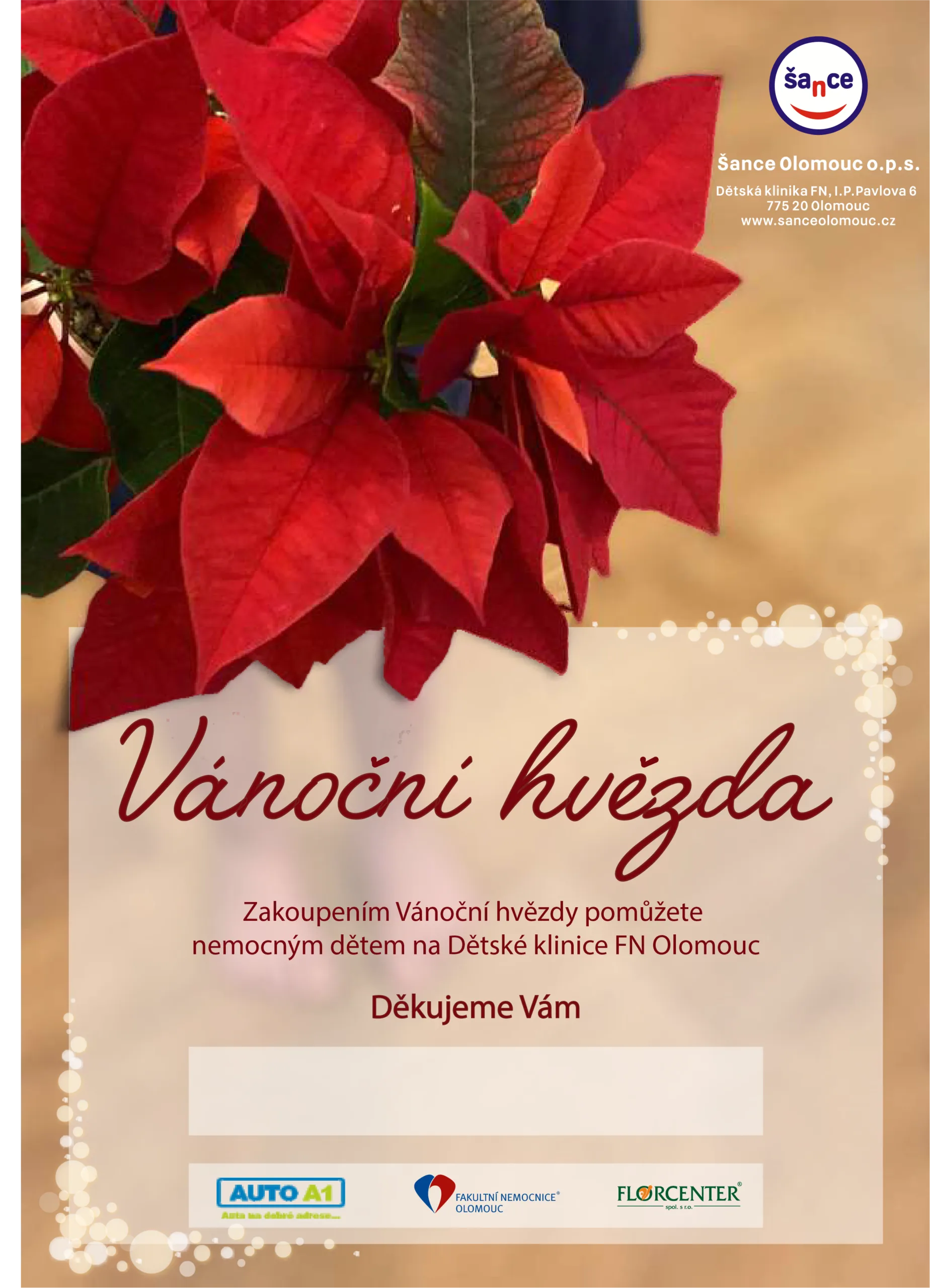 Vánoční hvězda pro dobrou věc! 3 Plakat VH scaled