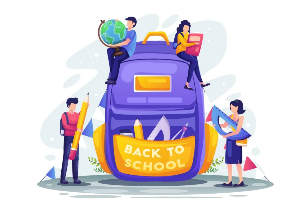 Zahájení školního roku 2025/2026 - SŠ 1 Screenshot 2025 08 28 at 10 13 46 Back to School Flat Illustration Illustrations ft. back to school chalk Envato