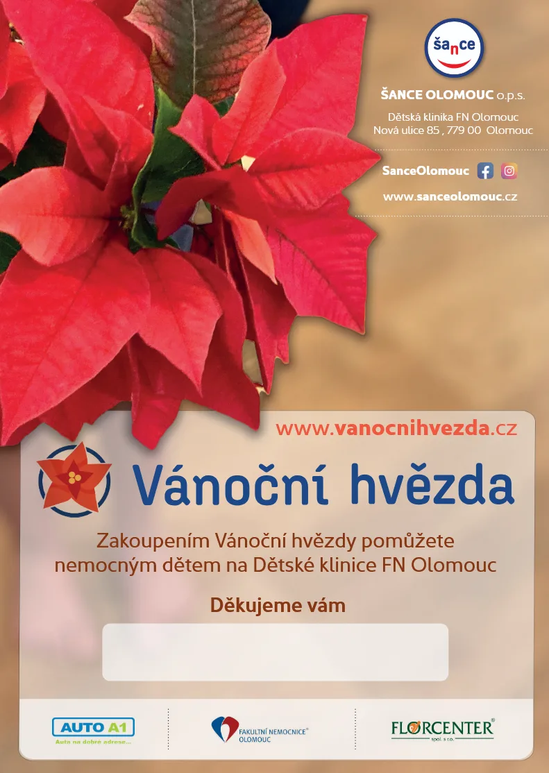Jedna hvězda = jeden dobrý skutek. Přidejte se k nám! 1 Screenshot 2025 12 04 at 13 19 46 plakat hvezda A4.indd plakat hvezda A4.pdf