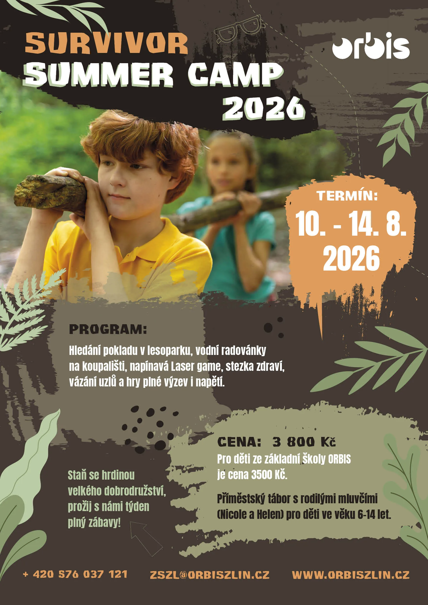 SURVIVAR SUMMER CAMP 2026 1 Summer camp Survivor