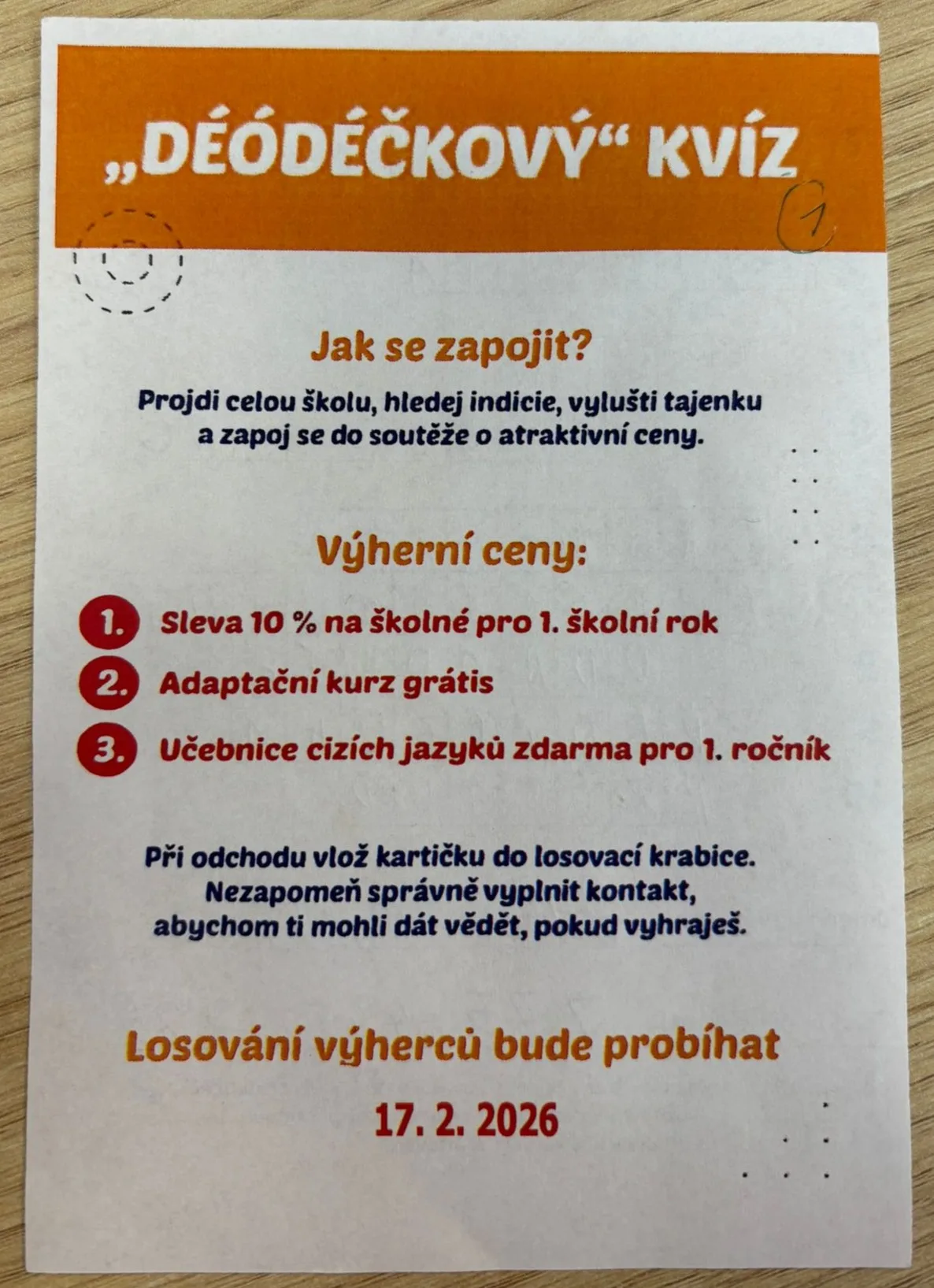 DÉODÉČKOVÝ KVÍZ ORBIS má své vítěze! 1 WhatsApp Image 2026 02 20 at 13.19.59
