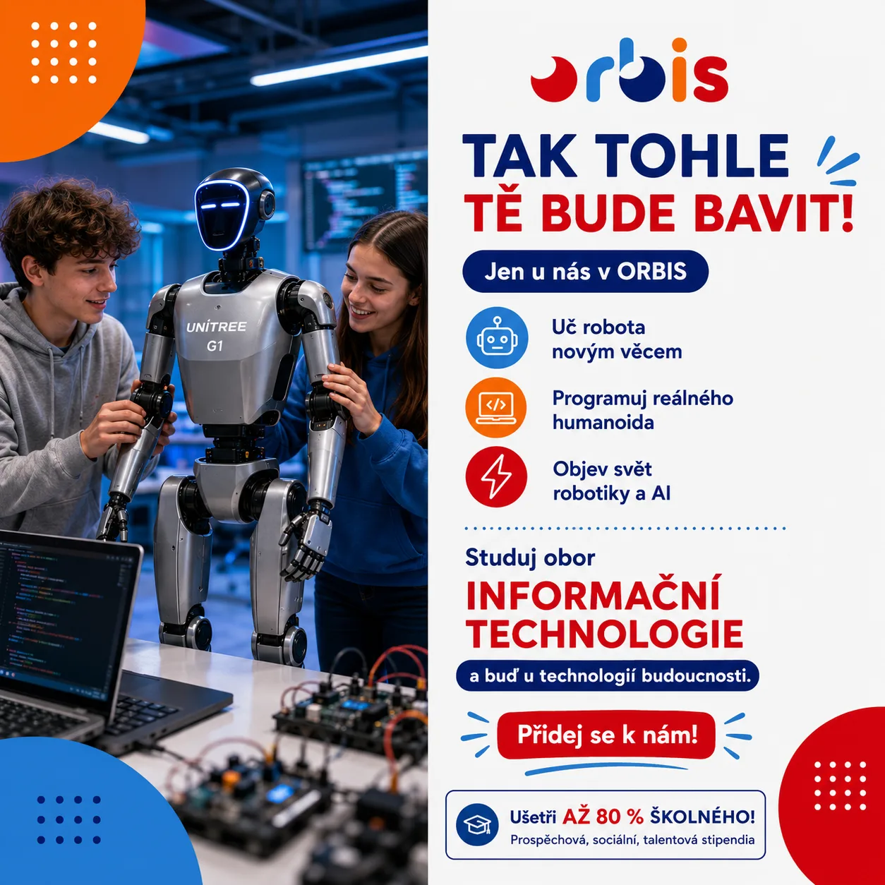 STUDUJ IT A PROGRAMUJ ROBOTA! 1 it tech